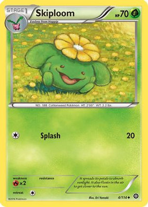 Skiploom 4/114 - Steam Siege - Poke-Collect