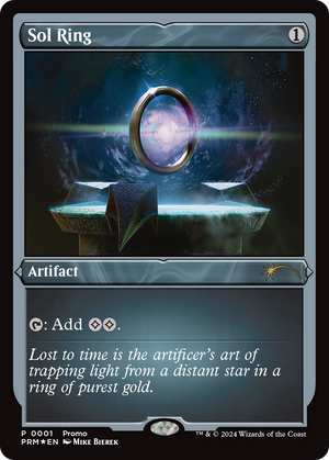 Sol Ring (BABP-001) - Foundations Promos Foil