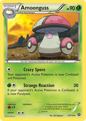 Amoonguss 13/114 - Steam Siege - Poke-Collect
