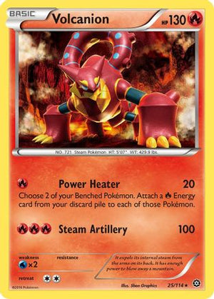 Volcanion 25/114 - Steam Siege - Poke-Collect