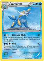 Samurott 32/114 - XY  Steam Siege Reverse Holofoil - Poke-Collect