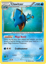Clawitzer 34/114 - XY  Steam Siege - Poke-Collect