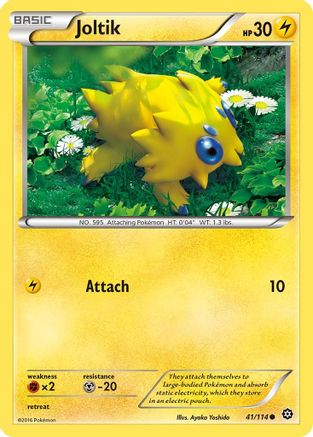 Joltik 41/114 - XY  Steam Siege - Poke-Collect