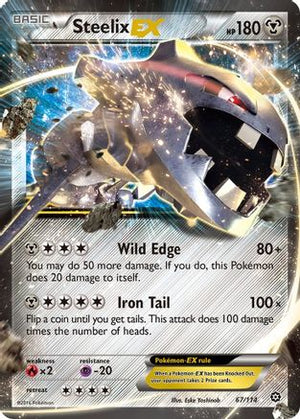 Steelix-EX 67/114 - Steam Siege Holofoil - Poke-Collect