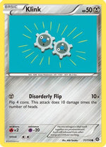 Klink 71/114 - XY  Steam Siege Reverse Holofoil - Poke-Collect