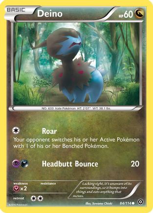 Deino 84/114 - XY  Steam Siege - Poke-Collect