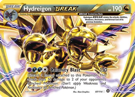 Hydreigon BREAK 87/114 - Steam Siege Holofoil - Poke-Collect