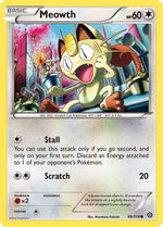 Meowth 88/114 - XY  Steam Siege Reverse Holofoil - Poke-Collect
