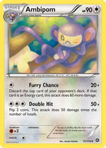 Ambipom 91/114 - Steam Siege Reverse Holofoil - Poke-Collect