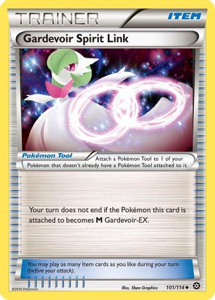Gardevoir Spirit Link 101/114 - XY  Steam Siege Reverse Holofoil - Poke-Collect