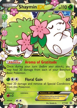 Shaymin-EX XY148/211 - XY Black Star Promos Holofoil - Poke-Collect