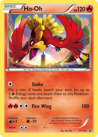 Ho-Oh XY153/211 - XY Black Star Promos Holofoil - Poke-Collect