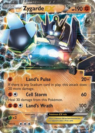 Zygarde-EX XY151/211 - XY Black Star Promos Holofoil - Poke-Collect