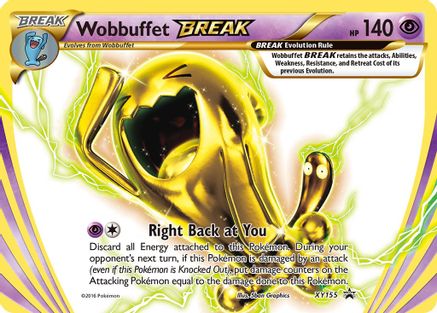 Wobbuffet BREAK XY155/211 - XY Black Star Promos Holofoil - Poke-Collect