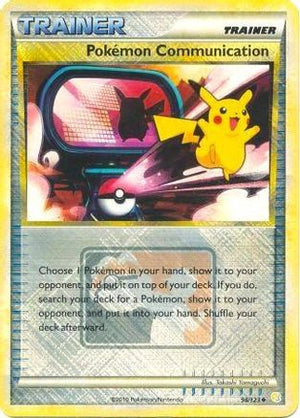 Pokemon Communication - 98/129 (League Promo) 98 - League & Championship Cards Reverse Holofoil - Poke-Collect
