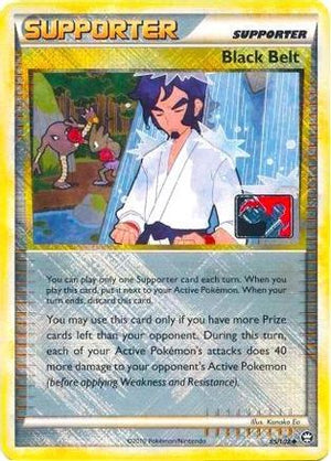 Black Belt - 85/102 (League Promo) 85 - League & Championship Cards Reverse Holofoil - Poke-Collect