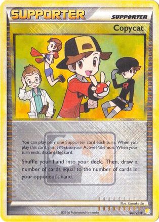 Copycat - 90/123 (League Promo) 90 - League & Championship Cards Reverse Holofoil - Poke-Collect