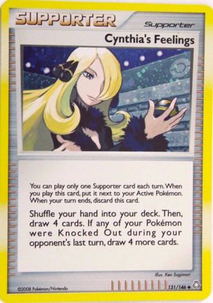 Cynthia's Feelings - 131/146 (Cosmos Holofoil) 131 - Miscellaneous Cards & Products Holofoil - Poke-Collect