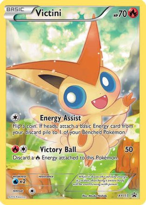 Victini XY117/211 - XY Black Star Promos Holofoil - Poke-Collect