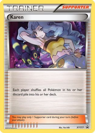 Karen XY177/211 - XY Promos - Poke-Collect