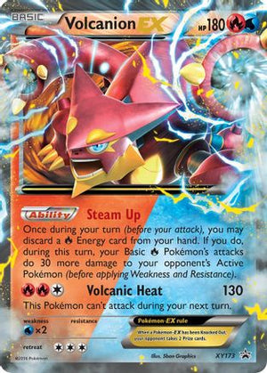 Volcanion-EX XY173/211 - XY Black Star Promos Holofoil - Poke-Collect