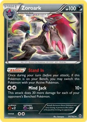 Zoroark - 91/162 (XY BREAKthrough) 91 - Deck Exclusives - Poke-Collect