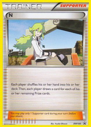 N (Supporter) - BW100 BW100 - Deck Exclusives - Poke-Collect