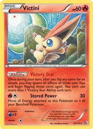 Victini - 23/113 (BW Legendary Treasures) 23 - Deck Exclusives - Poke-Collect