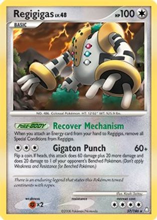 Regigigas - 37/146 (DP Legends Awakened) 37 - Deck Exclusives Holofoil - Poke-Collect