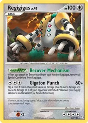 Regigigas - 37/146 (DP Legends Awakened) 37 - Deck Exclusives Holofoil - Poke-Collect