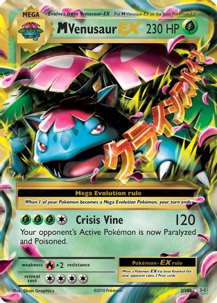 M Venusaur EX 2/108 - XY  Evolutions Holofoil - Poke-Collect