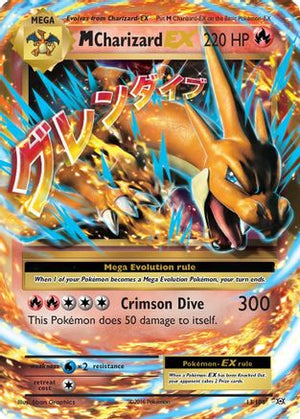 M Charizard-EX 13/108 - Evolutions Holofoil - Poke-Collect