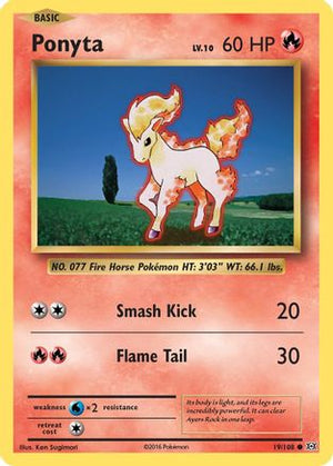 Ponyta 19/108 - Evolutions