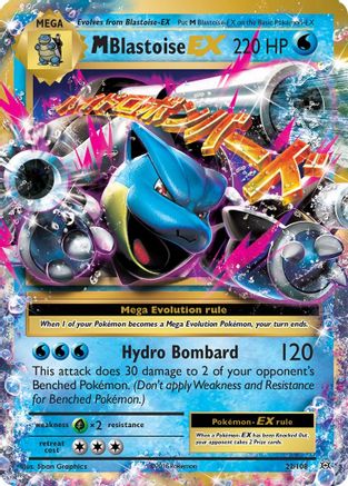 M Blastoise-EX 22/108 - Evolutions Holofoil - Poke-Collect