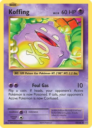 Koffing 50/108 - XY  Evolutions - Poke-Collect