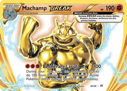 Machamp BREAK 60/108 - XY  Evolutions Holofoil - Poke-Collect