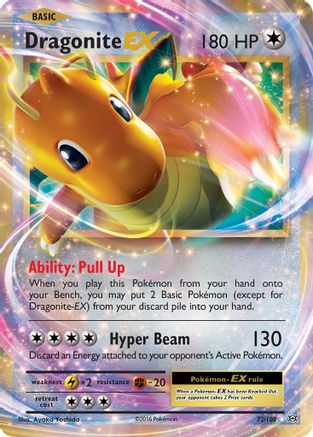 Dragonite EX 72/108 - XY  Evolutions Holofoil - Poke-Collect