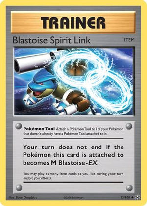 Blastoise Spirit Link 73/108 - XY  Evolutions Reverse Holofoil - Poke-Collect