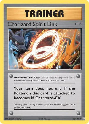 Charizard Spirit Link 75/108 - XY  Evolutions Reverse Holofoil - Poke-Collect