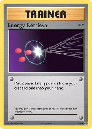 Energy Retrieval 77/108 - XY  Evolutions - Poke-Collect