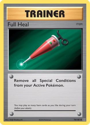 Full Heal 78/108 - XY  Evolutions - Poke-Collect
