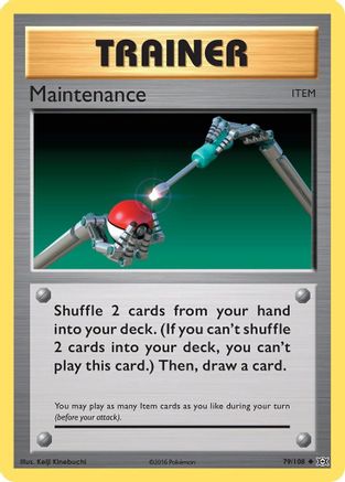 Maintenance 79/108 - XY  Evolutions - Poke-Collect
