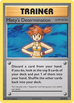 Misty's Determination 80/108 - XY  Evolutions Reverse Holofoil - Poke-Collect