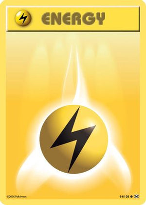 Lightning Energy 94/108 - Evolutions Reverse Holofoil