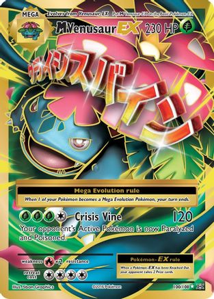 M Venusaur-EX 100/108 - Evolutions Holofoil - Poke-Collect