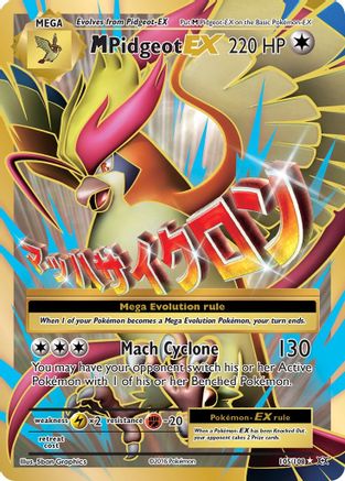 M Pidgeot-EX 105/108 - Evolutions Holofoil - Poke-Collect