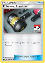 Enhanced Hammer 124a/145 - Guardians Rising Reverse Holofoil - Poke-Collect