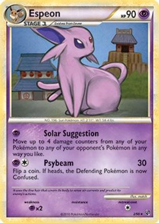 Espeon - 2/90 (HGSS Undaunted) 2 - Deck Exclusives - Poke-Collect