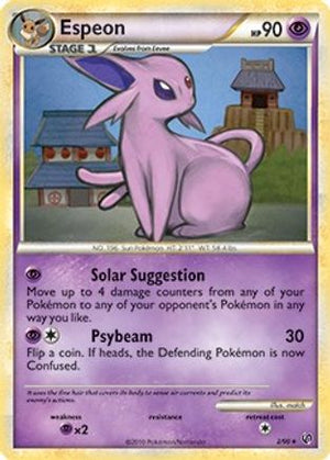 Espeon - 2/90 (HGSS Undaunted) 2 - Deck Exclusives - Poke-Collect