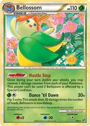Bellossom - 1/90 (HGSS Undaunted) 1 - Deck Exclusives - Poke-Collect